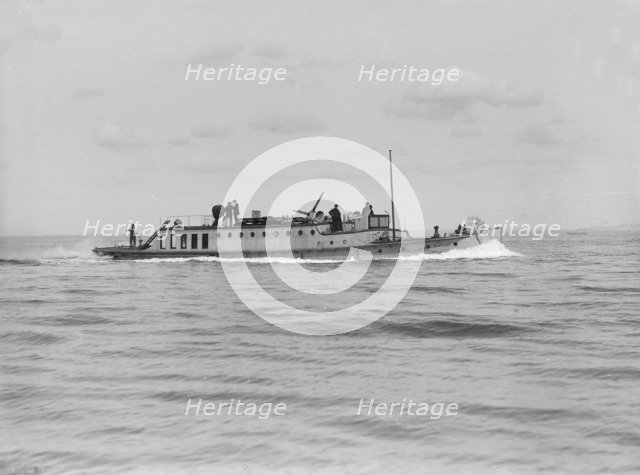 The firefloat 'Delta II', 1912. Creator: Kirk & Sons of Cowes.