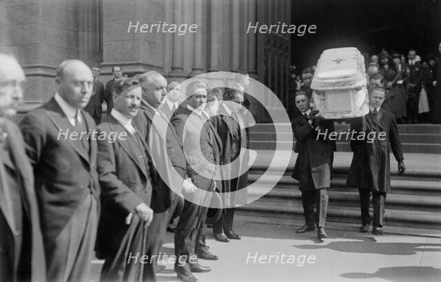 Luca Botta funeral, 1917. Creator: Bain News Service.