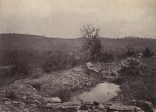 Mission Ridge from Orchard Knob, 1860s. Creator: George N. Barnard.