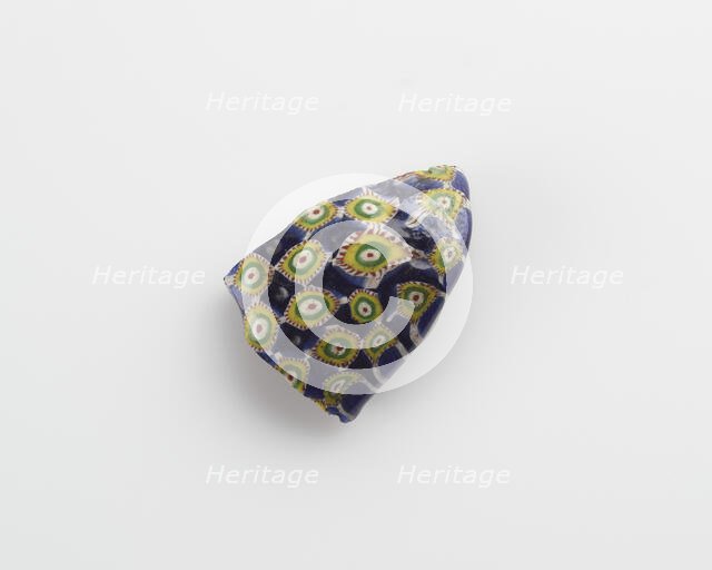 Rim fragment of a bowl or cup, Ptolemaic Dynasty or Roman period, 200 BCE-100 CE. Creator: Unknown.