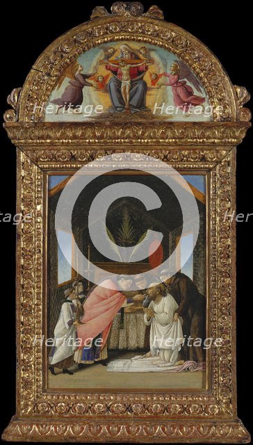 The Last Communion of Saint Jerome, early 1490s. Creator: Sandro Botticelli.