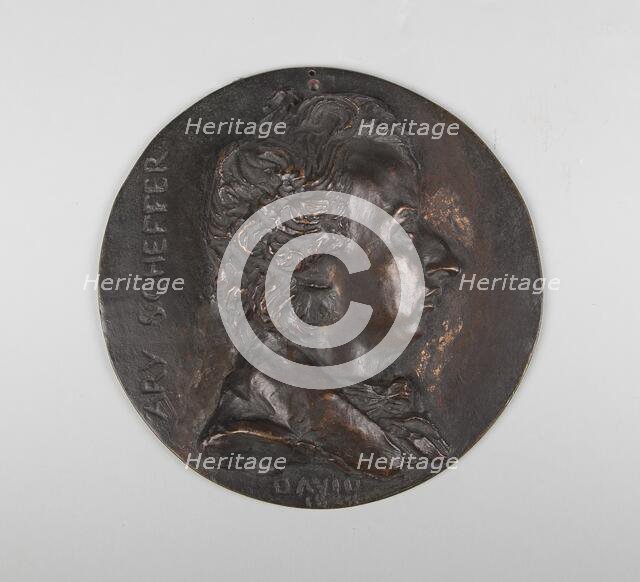 Ary Scheffer, 1828. Creator: Pierre-Jean David d'Angers.