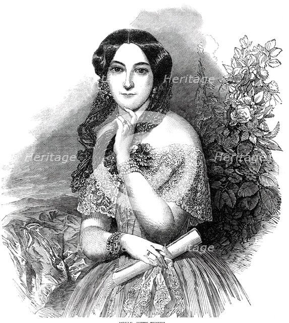 Mdlle. Jetty Treffz, 1850. Creator: Unknown.