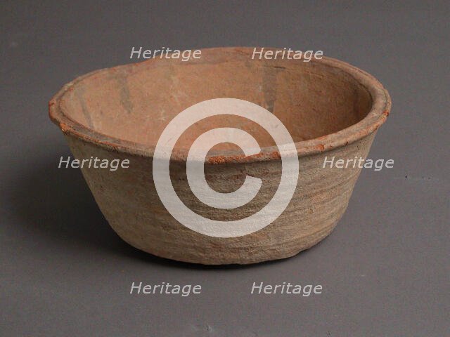 Bowl, Coptic, 4th-7th century. Creator: Unknown.