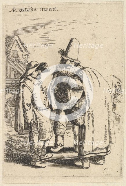 Grotesque Figures, 1610-85. Creator: Unknown.