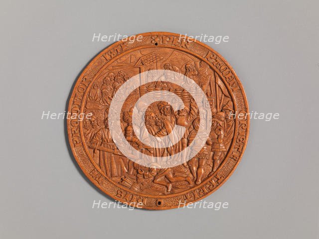 Medallion with the Betrayal of Jesus, early 16th century. Creator: Unknown.