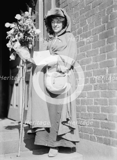 Jones, Rosalie - 'General' Leader of Suffragette Parade, 1913. Creator: Harris & Ewing.