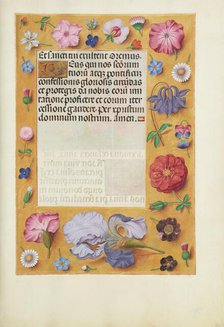 Decorated Text Page; Spinola Hours, about 1510-1520. Creator: Unknown.