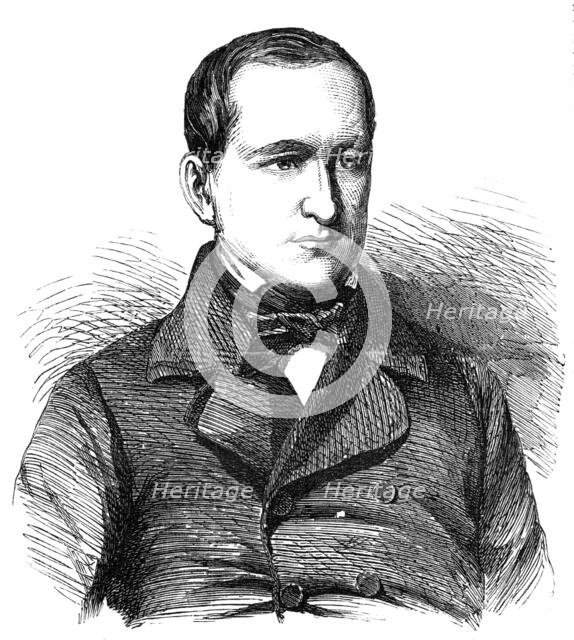 Baron von Manteuffel, Prussian Plenipotentiary at the Peace Conference, 1856.  Creator: Unknown.