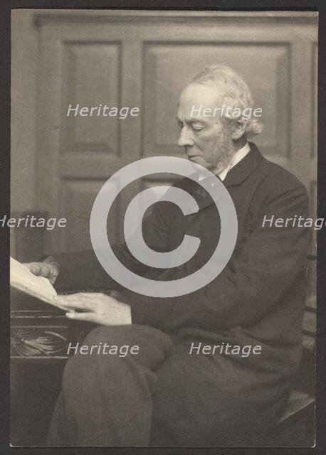 Aubrey de Vere, 1880s-1890s. Creator: Frederick Hollyer.