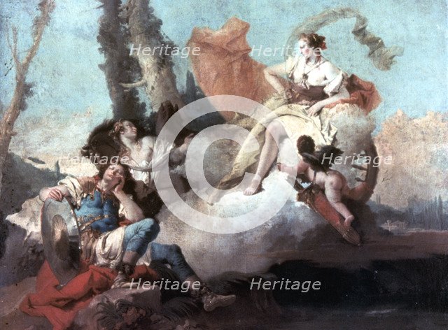 'Rinaldo Enchanted by Armida' 1742-1745. Artist: Giovanni Battista Tiepolo