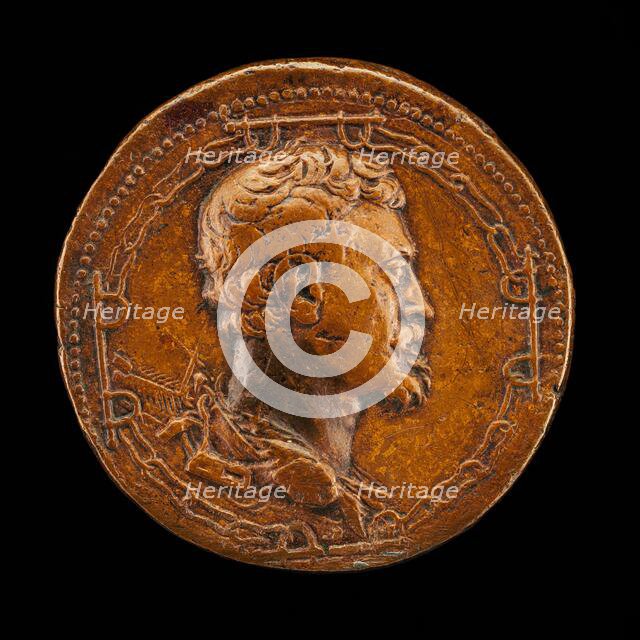 Self-Portrait [reverse], 1541. Creator: Leone Leoni.