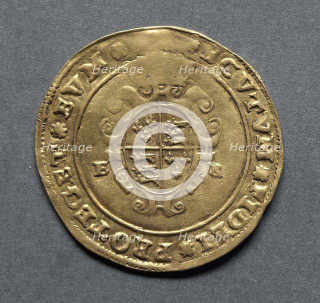 Half Sovereign (reverse), 1549-1550. Creator: Unknown.