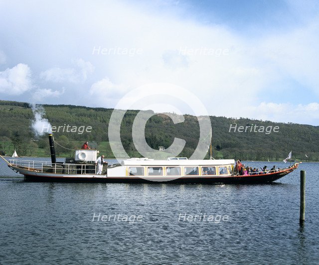 The Coniston 'Gondola', Lake District, Cumbria, England. 
