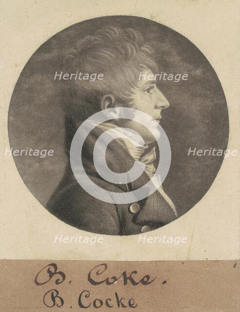 Benjamin Cocke, 1805. Creator: Charles Balthazar Julien Févret de Saint-Mémin.