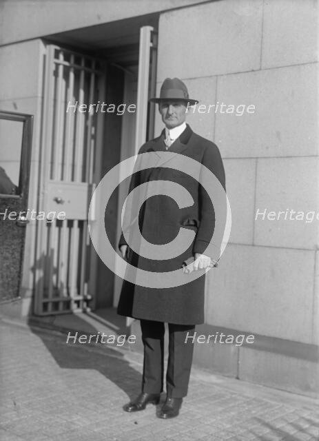 William Gibbs McAdoo, Secretary of The Treasury, 1914.  Creator: Harris & Ewing.