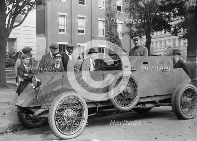 Army, U.S, Capt. - Renwick with Army Truck, 1917. Creator: Harris & Ewing.