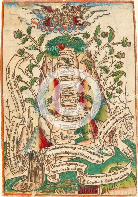 The Way of Salvation, c. 1490. Creator: Unknown.