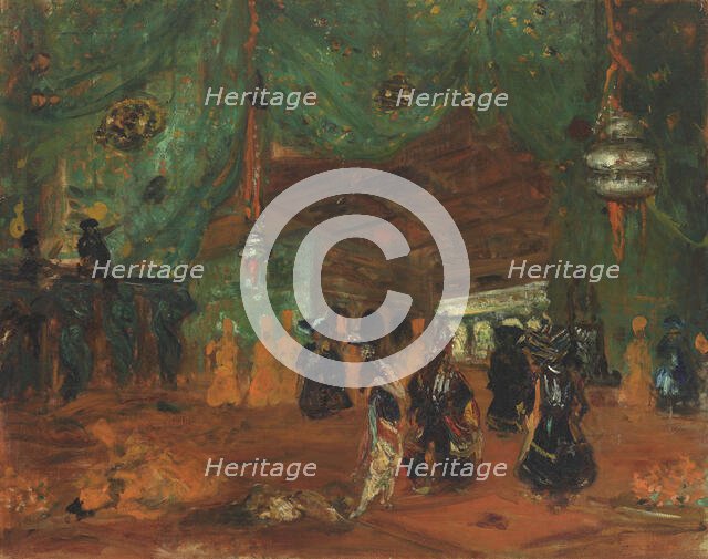 Final act of the ballet Sheherazade by N. Rimsky-Korsakov, c1910. Creator: Blanche, Jacques-Émile (1861-1942).