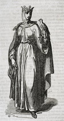 Eleonor of England, 1852.  Creator: Coderch.