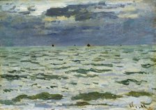 Marine, Le Havre, ca 1866. Creator: Monet, Claude (1840-1926).