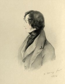 'Right Honourable Benjamin Disraeli MP', 1834. Creator: Richard James Lane.