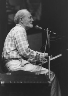 Mose Allison, Edingburgh Jazz Festival, 1990. Creator: Brian Foskett.