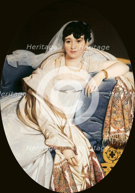 Portrait of Madame Rivière, 1805.