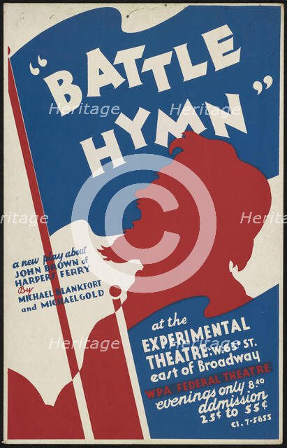 Battle Hymn, New York, [1936]. Creator: Unknown.