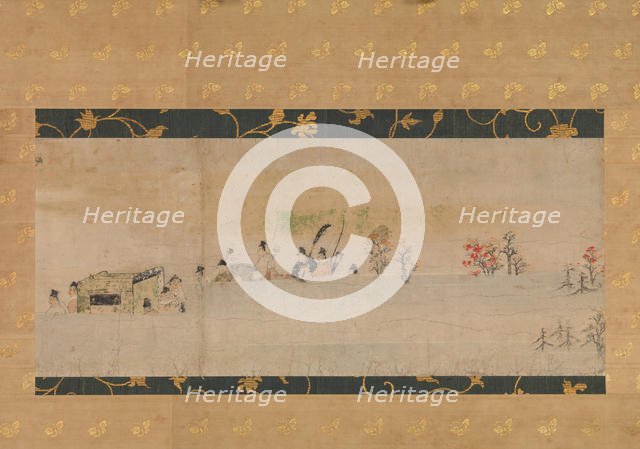 The Tale of Sumiyoshi (Sumiyoshi monogatari emaki), late 13th century. Creator: Unknown.