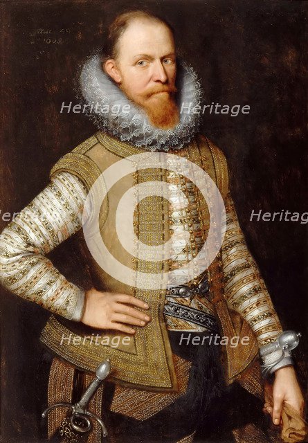 Maurice of Nassau, Prince of Orange (1567-1625). Artist: Mierevelt, Michiel Jansz. van (1566-1641)