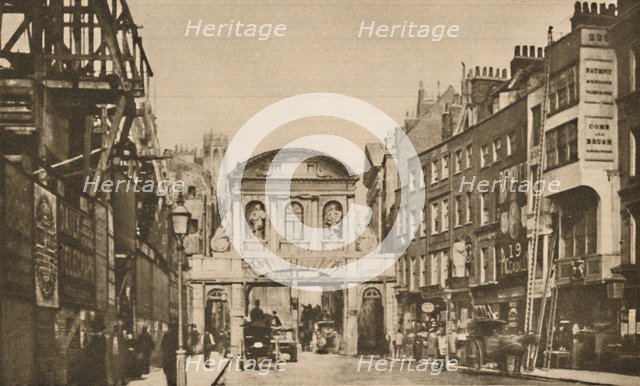 'Temple Bar: The City Boundary in the Strand in the Year 1878', c1935. Creator: Unknown.