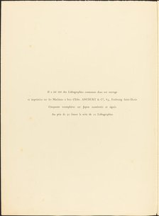 Le cafe-concert, published 1893. Creator: Henri de Toulouse-Lautrec.