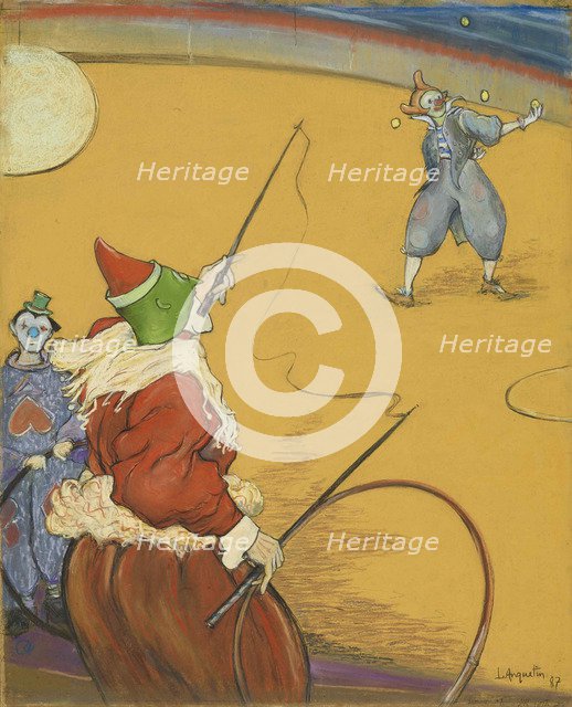 Au cirque Maurice, 1887.