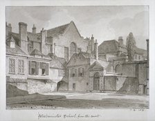 View of Westminster School in Little Dean's Yard, Westminster, London, 1821. Artist: John Chessell Buckler