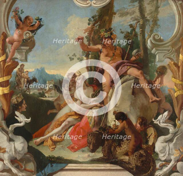 Bacchus and Ariadne, c. 1743/1745. Creator: Giovanni Battista Tiepolo.