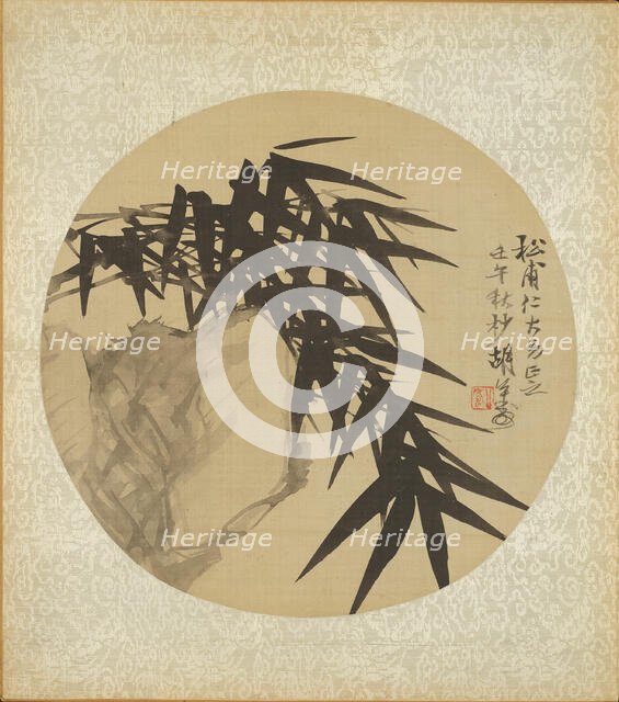 One of Sixteen Album Leaves, Qing dynasty (1644-1911), dated 1882. Creator: Hu Gongshou.