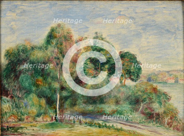 Landscape , c. 1890. Creator: Renoir, Pierre Auguste (1841-1919).