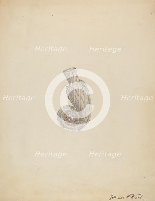 Scent Bottle, c. 1938. Creator: Paul Ward.