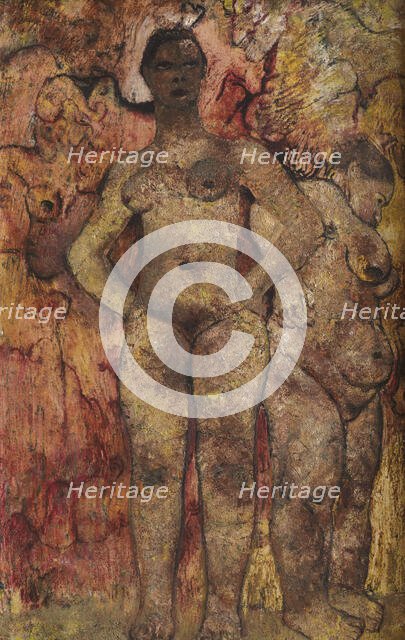 The Daughters of Fire, 1930. Creator: Frits van den Berghe.