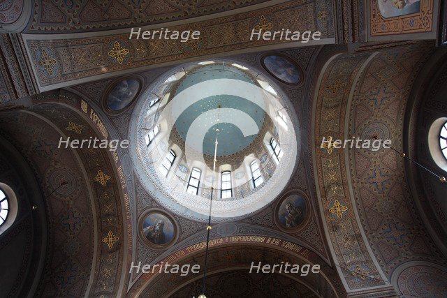 Interior of the dome, Uspenski Cathedral, Helsinki, Finland, 2011. Artist: Sheldon Marshall