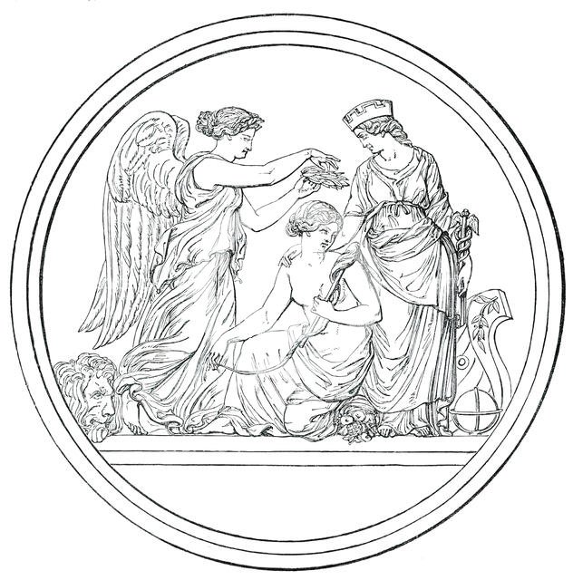 Great Exhibition of 1851 - Prize Medals (£100 each) - Mr. G. G. Adams, 1850. Creator: Unknown.