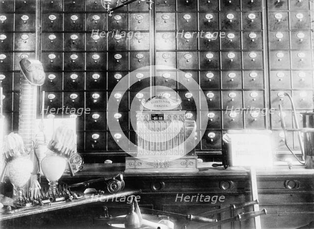 Unidentified hardware store, Ungaria, between 1895 and 1910. Creator: Unknown.