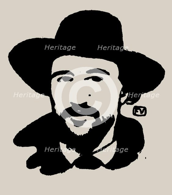 André Gide (1869-1951), c1898. Creator: Vallotton, Felix Edouard (1865-1925).