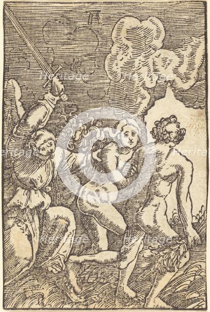 Expulsion from Paradise, c. 1513. Creator: Albrecht Altdorfer.