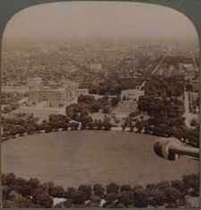 'From Washington Monument (N.), the White House, Treasury and State Department, Washington, U.S.A.', Artist: Unknown.