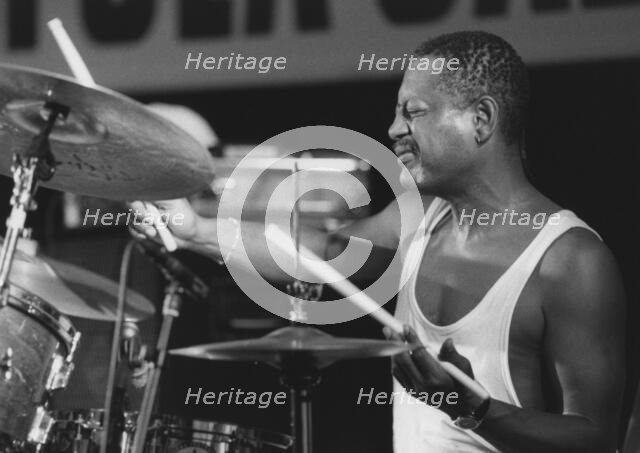 Victor Lewis, North Sea Jazz Festival, Netherlands, c1988. Creator: Brian Foskett.