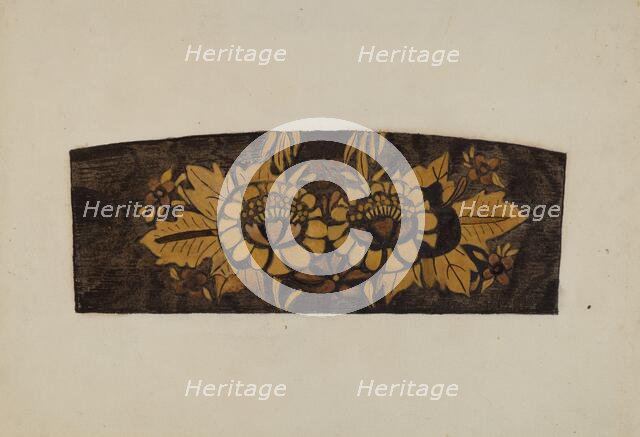 Boston Rocker, c. 1940. Creator: Genevieve Sherlock.