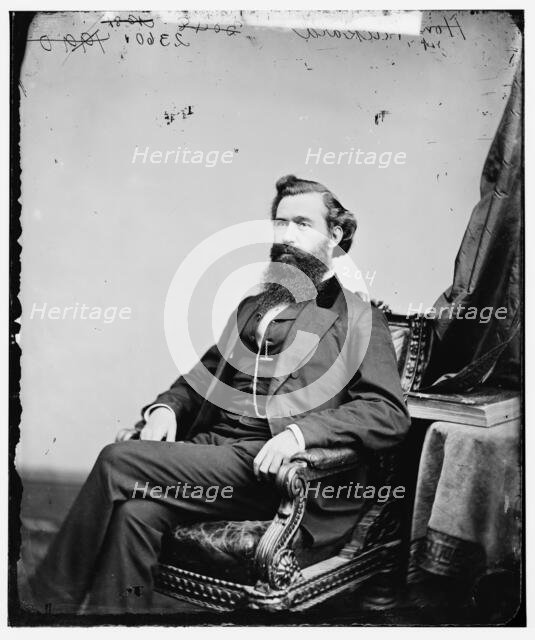 Jasper Packard of Indiana, between 1860 and 1875. Creator: Unknown.