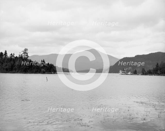 Lake Placid and Whiteface Mountain, Adirondack Mts., N.Y., between 1900 and 1910. Creator: Unknown.
